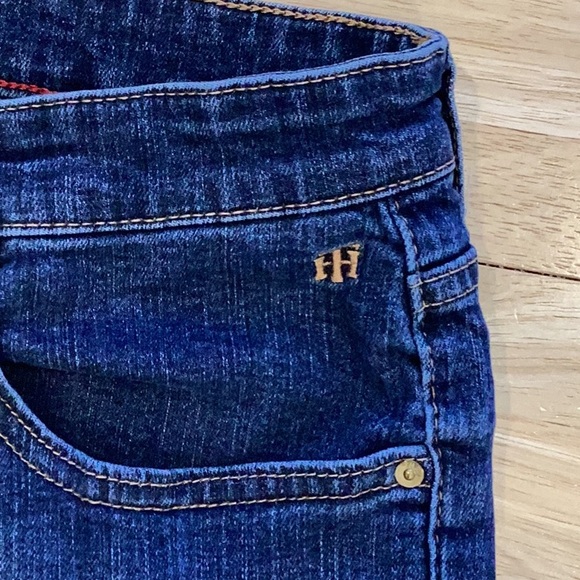 TOMMY HILFIGER Bermuda Jean Shorts, Size 12, Distressed - Picture 4 of 5